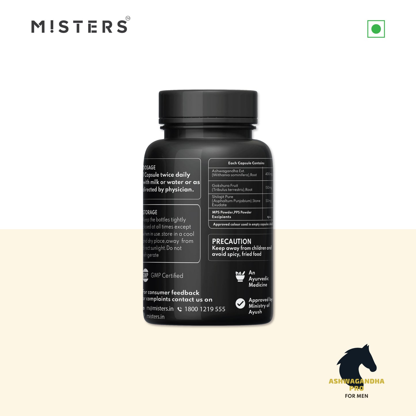 Misters Ashwagandha Pro For Men