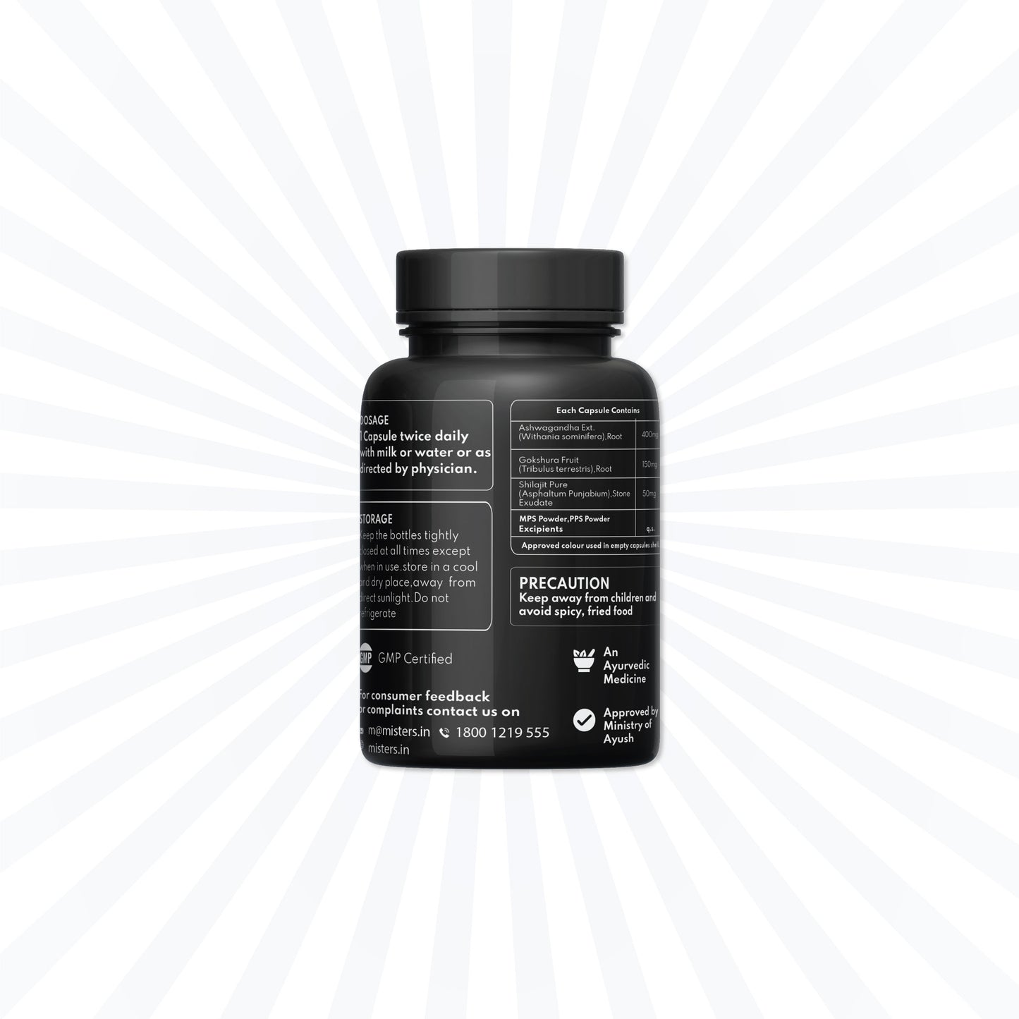 Misters Ashwagandha Pro 180