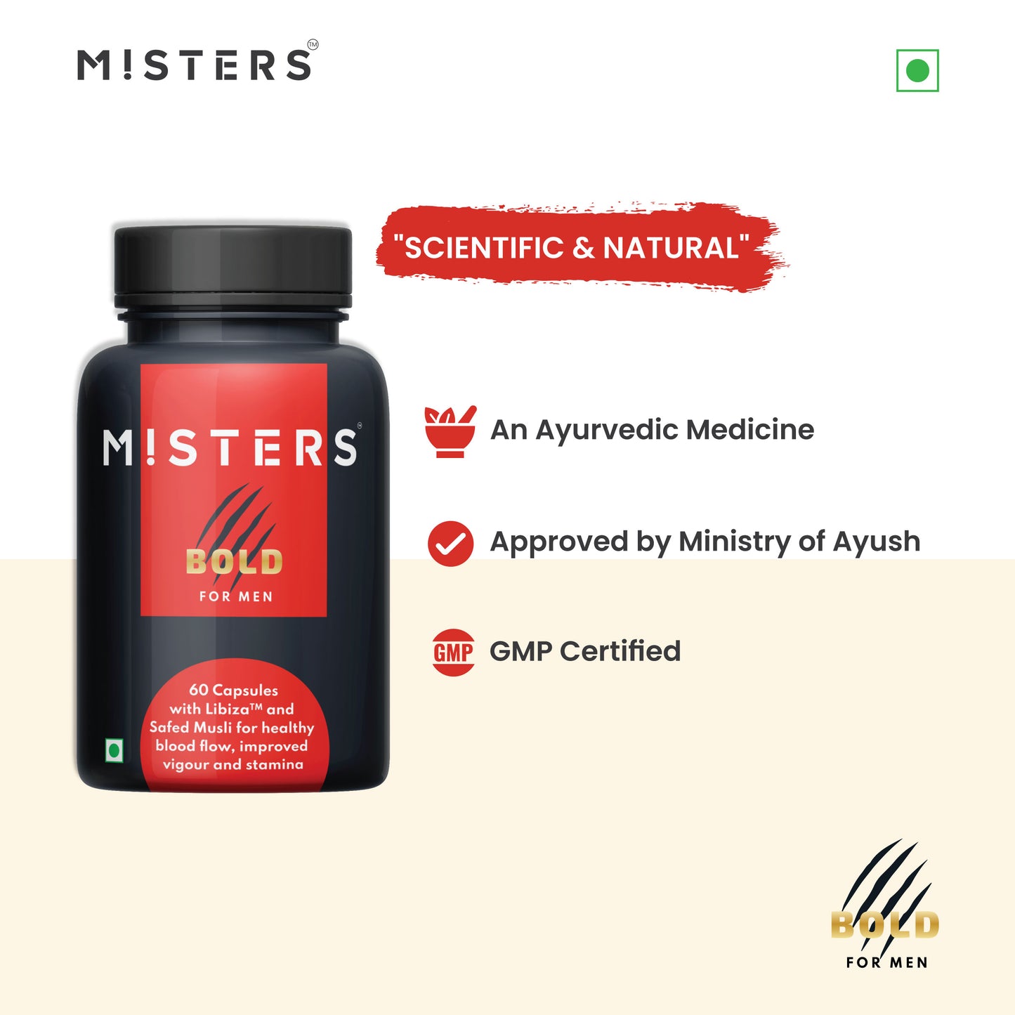 Misters Daily Bold For Men