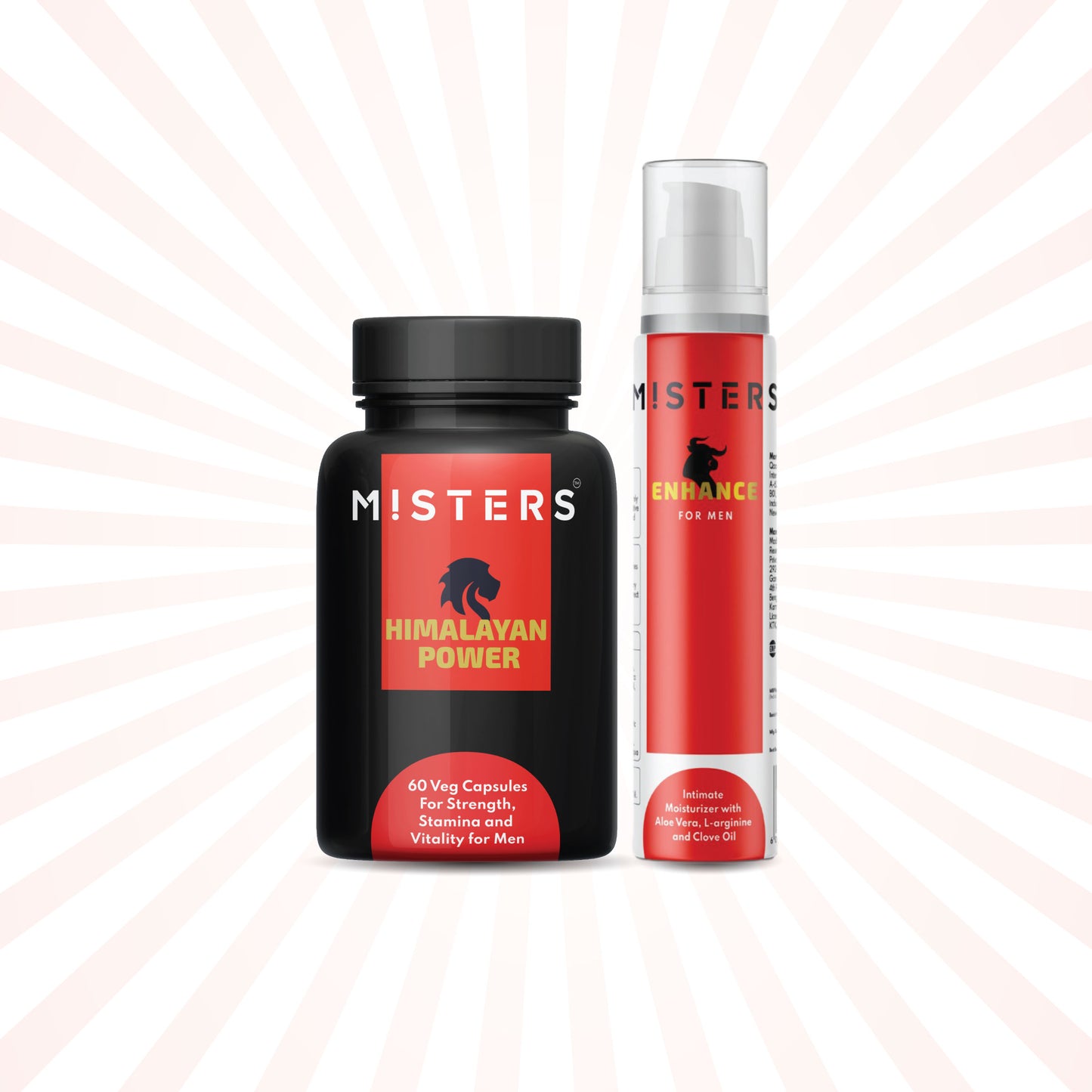 Enhance Intimate Cream & Himalayan Power Combo